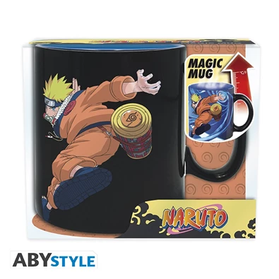 Naruto "Naruto & Sasuke" 460ml hőre változó bögre