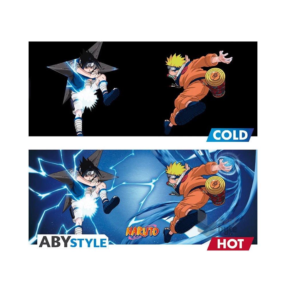Naruto "Naruto & Sasuke" 460ml hőre változó bögre