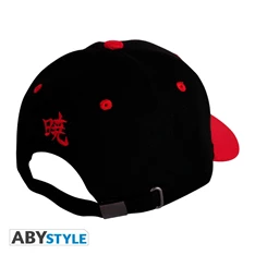 Naruto Shippuden "Akatsuki" fekete/piros snapback sapka