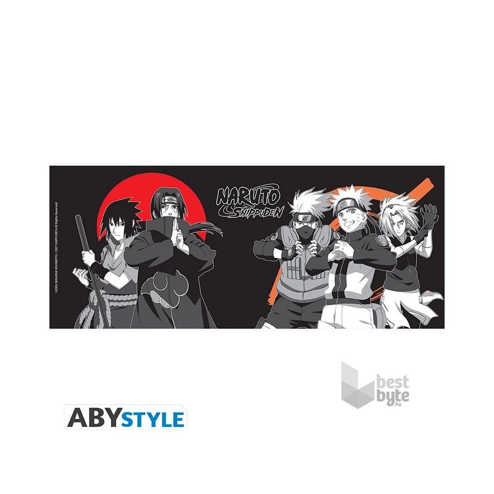 Naruto Shippuden "Group" 460ml bögre