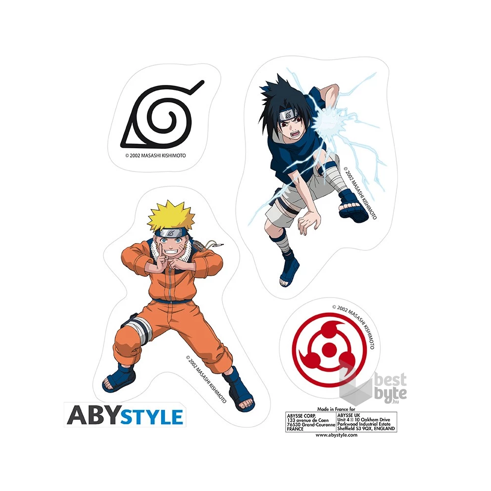 Naruto "Team 7" matrica csomag