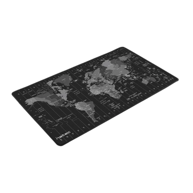 Natec NPO-1119 MAXI Időzónás térkép 800X400mm egérpad