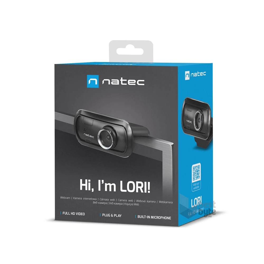 Natec NKI-1671 Lori Full HD webkamera
