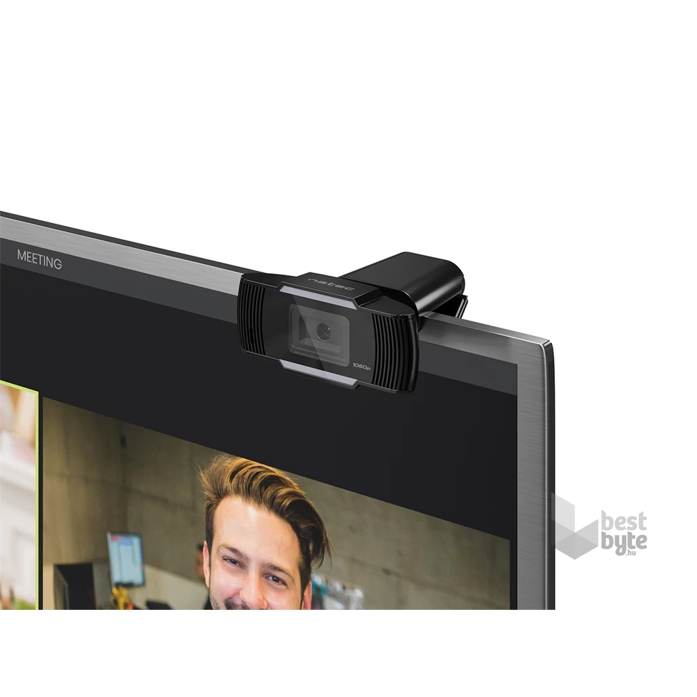 Natec NKI-1672 Lori+ Full HD autofókuszos webkamera
