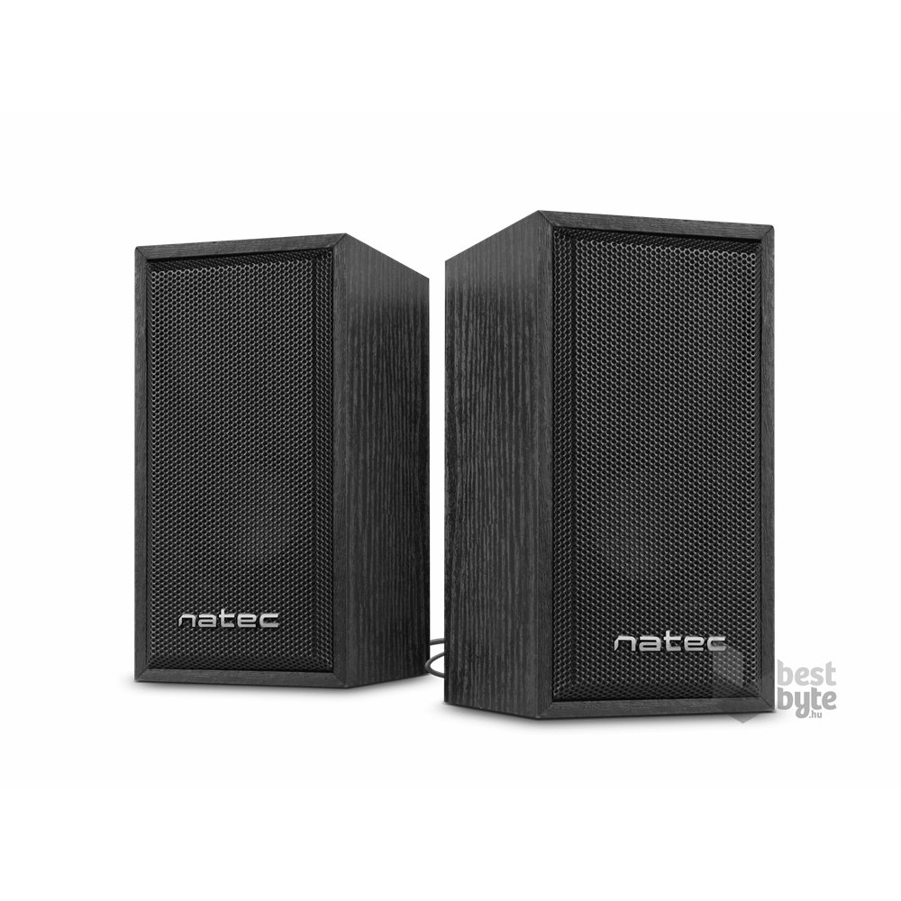 Natec NGL-1229 Panther 6W RMS USB 2.0 fekete hangszóró