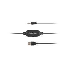 Natec NGL-1229 Panther 6W RMS USB 2.0 fekete hangszóró