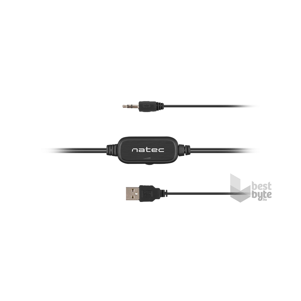 Natec NGL-1229 Panther 6W RMS USB 2.0 fekete hangszóró