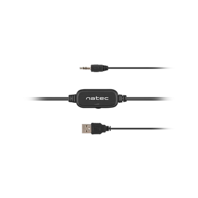 Natec NGL-1229 Panther 6W RMS USB 2.0 fekete hangszóró