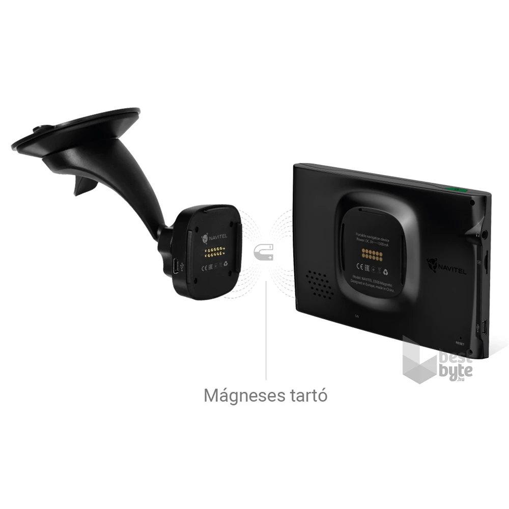 Navitel E500 Magnetic Full Europe LM 5" GPS autós navigáció