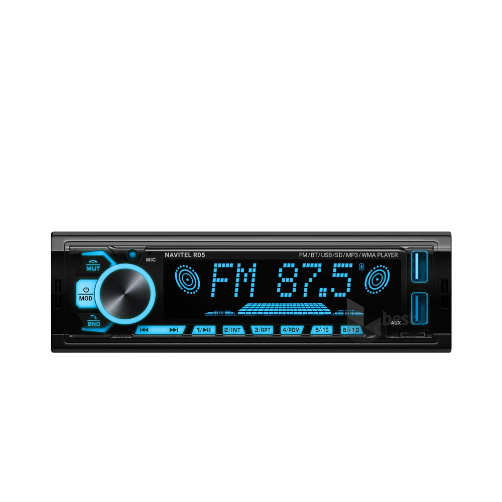Navitel RD5 1DIN Bluetooth/USB/MicroSD/AUX autóhifi fejegység
