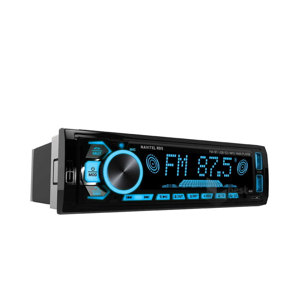Navitel RD5 1DIN Bluetooth/USB/MicroSD/AUX autóhifi fejegység