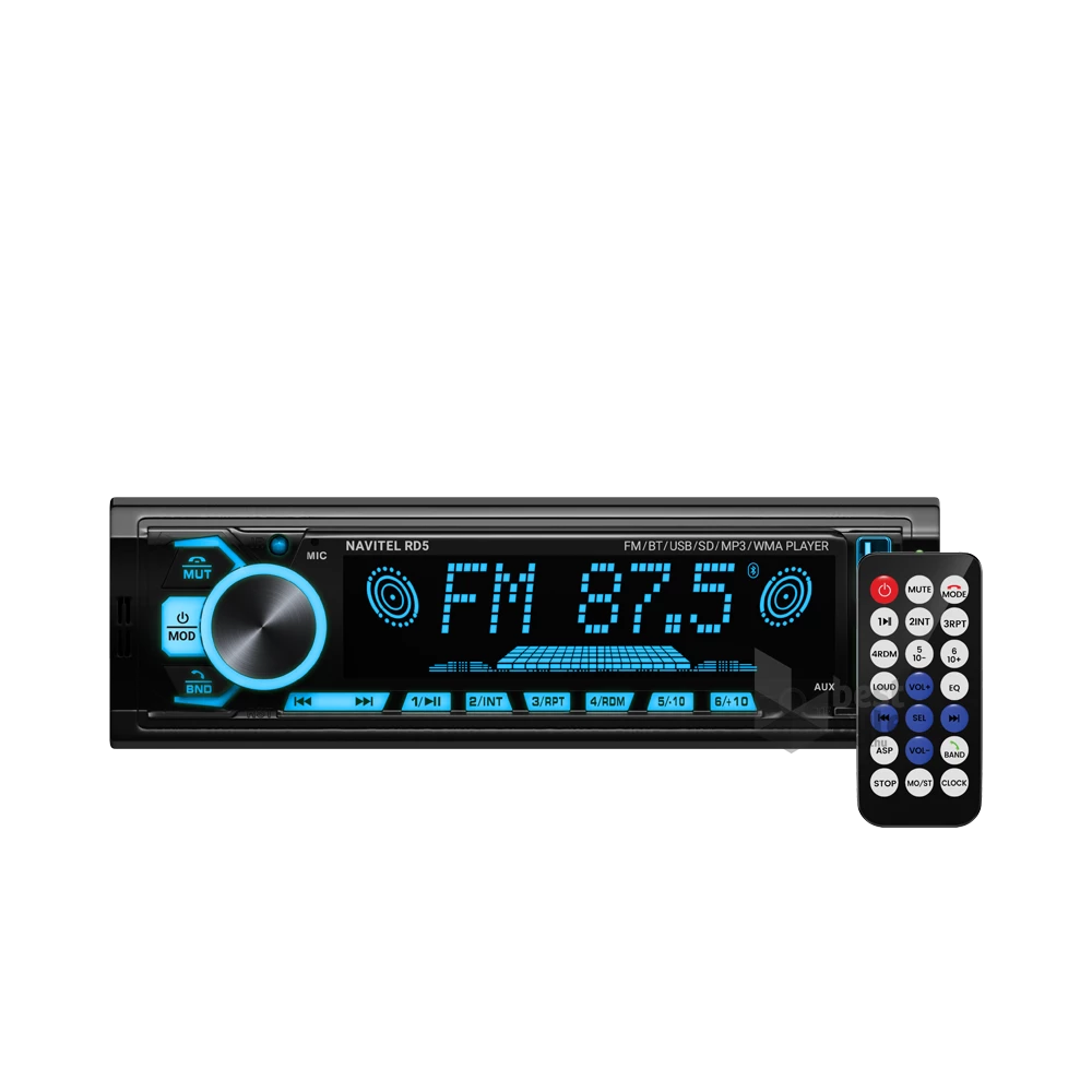 Navitel RD5 1DIN Bluetooth/USB/MicroSD/AUX autóhifi fejegység