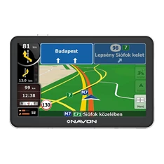 Navon N670 Plus 5" iGO Primo NextGen Európa (47 ország) térképpel élettartam frissítéses GPS navigáció