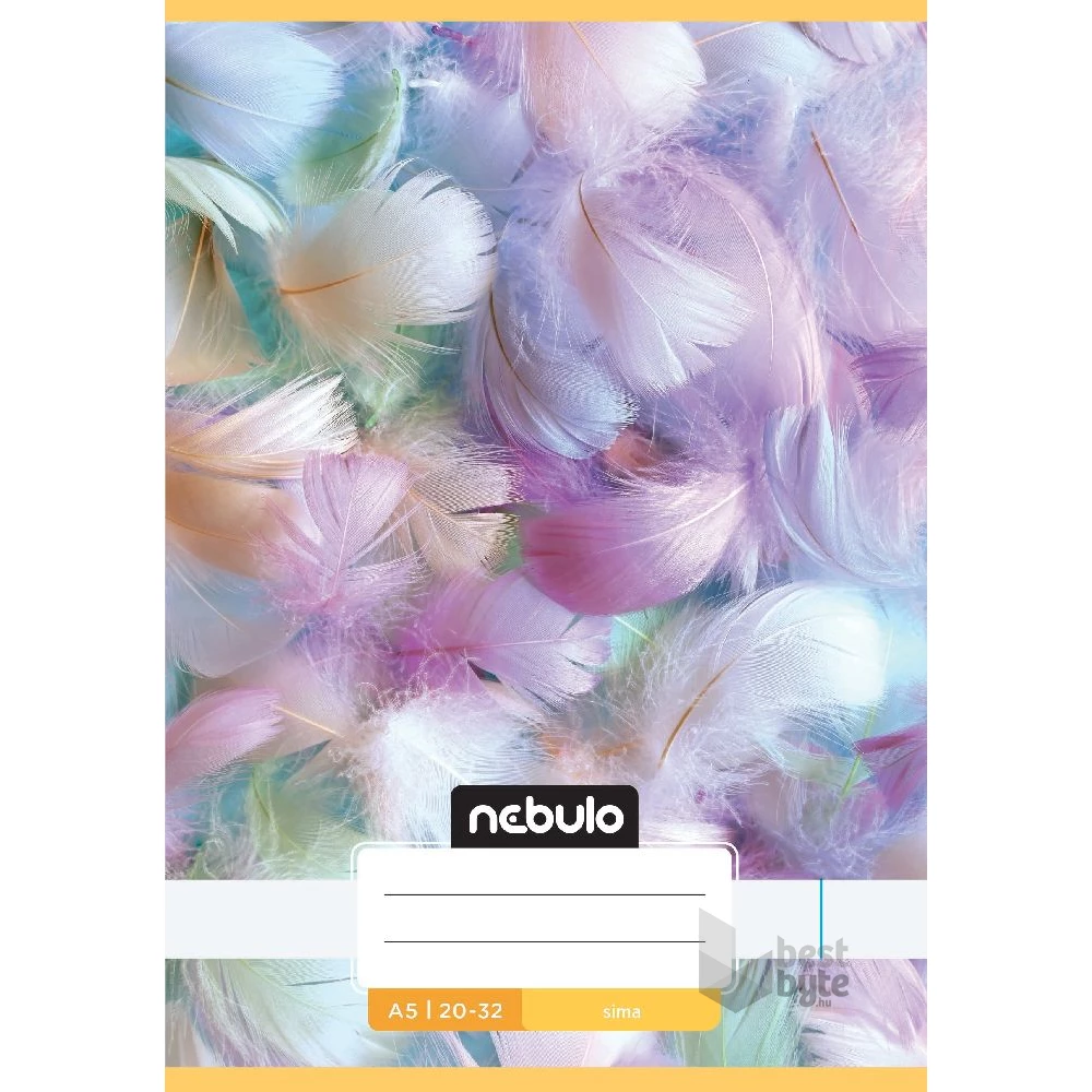 Nebulo Cuki minták A5 20-32 tűzött sima füzet