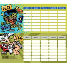 Nebulo Gamer mini órarend