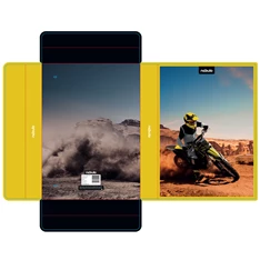 Nebulo Motocross A4 hullámkarton füzetbox