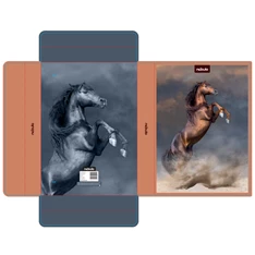 Nebulo Szürke Ló A4 hullámkarton füzetbox