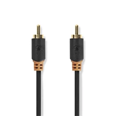 Nedis CABW24170AT20 2m 2 x aranyozott RCA digitális koax kábel