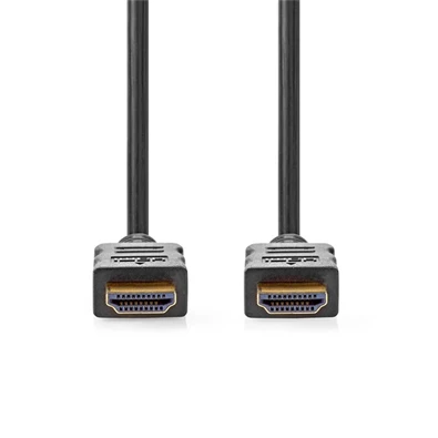 Nedis CVGL34060BK200 20m HDMI dugó - dugó, 4K@60Hz, ARC, 18 Gbps, aranyozott ultra HD HDMI kábel