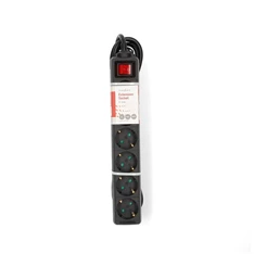 Nedis ESOC630F2BK 3m 6-os elosztó