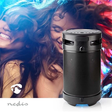 Nedis SPBB350BK akkumulátoros party boombox