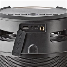 Nedis SPBB350BK akkumulátoros party boombox