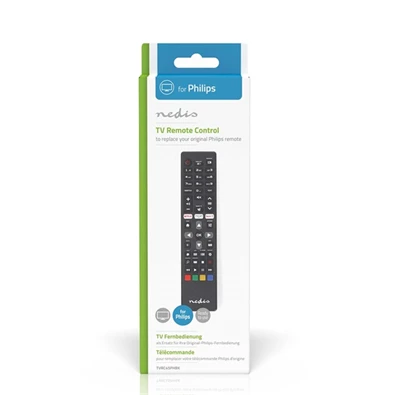 Nedis TVRC45PHBK Philips csere távirányító