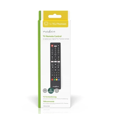 Nedis TVRC45TCBK TCL/Thomson fekete csere távirányító