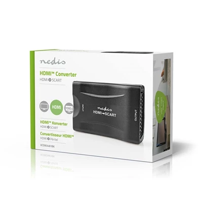 Nedis VCON3461BK HDMI be - SCART ki videó konverter