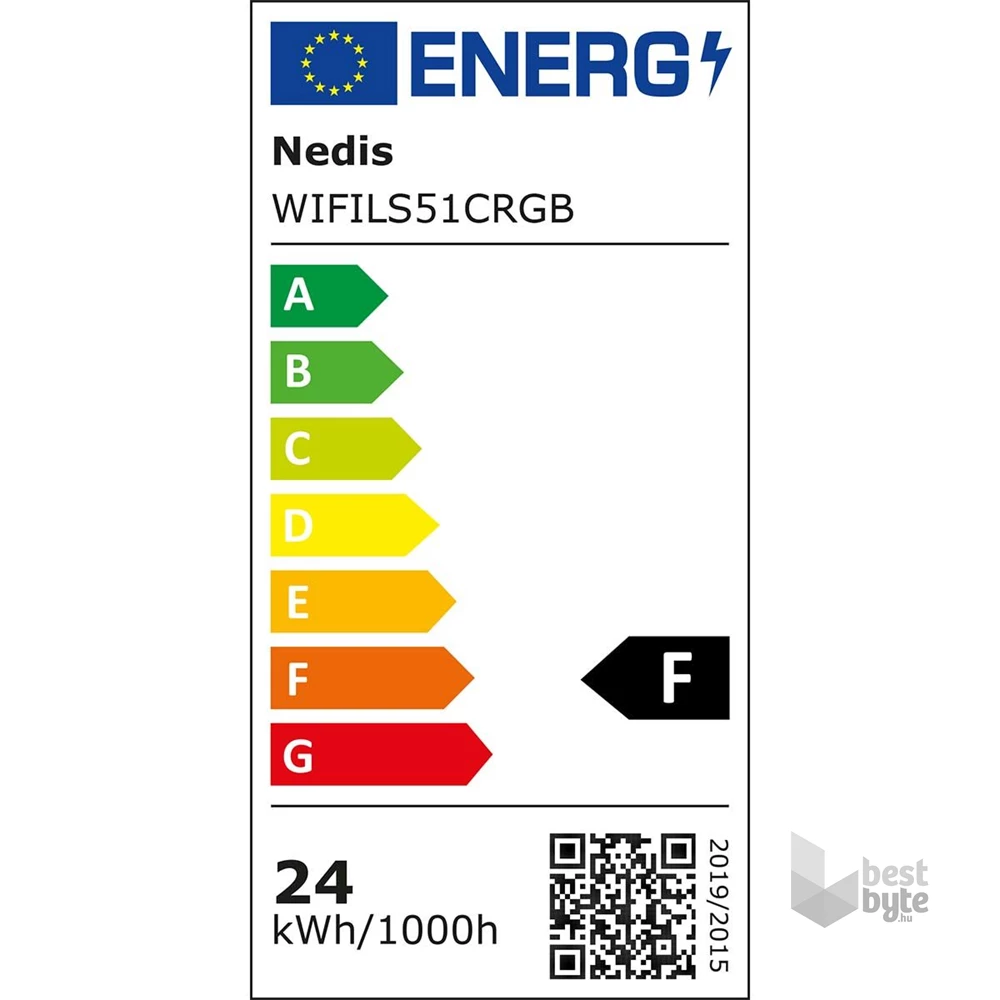 Nedis WIFILS51CRGB SmartLife 5m 2700K 960lm LED szalag