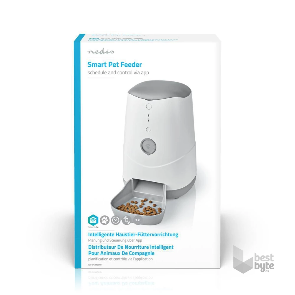 Nedis WIFIPET10CWT SmartLife Állateledel adagoló