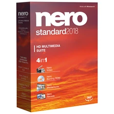 Nero 2018 Standard HD Multimedia Suite HUN dobozos szoftver