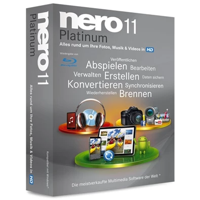 Nero 11 Platinum ENG/HUN dobozos szoftver