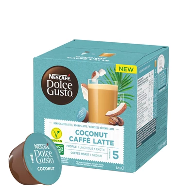 Nescafé Dolce Gusto Coconut Caffé Latte 12 db kávékapszula