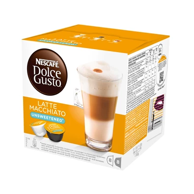 Nescafé Dolce Gusto Latte Macchiato cukormentes 16 db kávékapszula