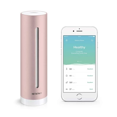 Netatmo Healthy Home Coach okos hőmérséklet, zaj és páratartalom megfigyelő állomás