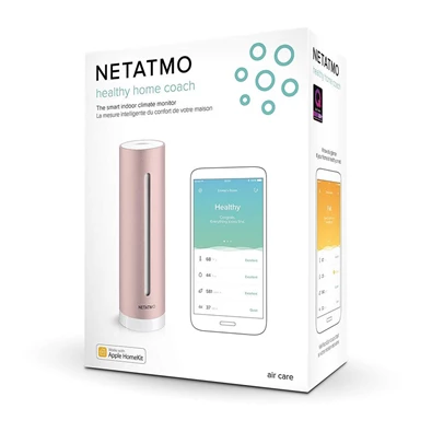 Netatmo Healthy Home Coach okos hőmérséklet, zaj és páratartalom megfigyelő állomás