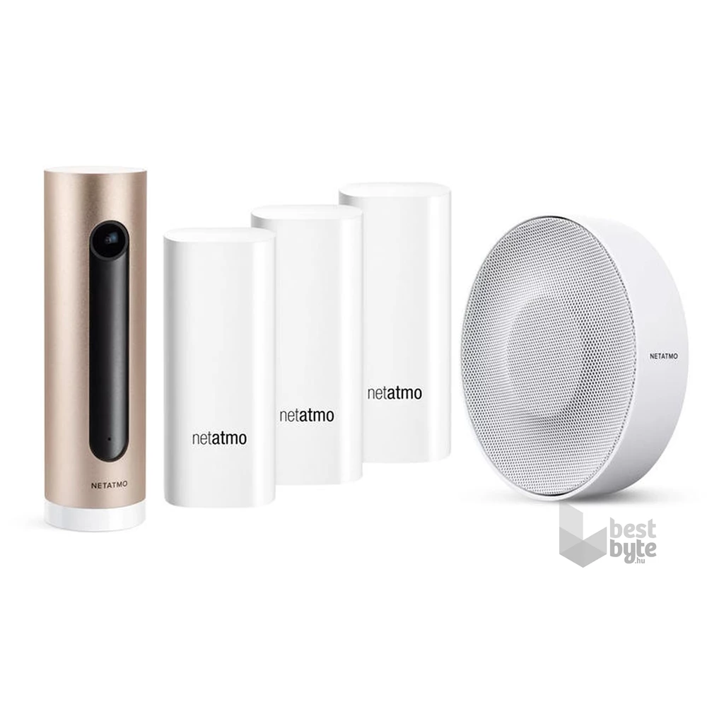 Netatmo Smart Alarm Pack okos beltéri riasztó csomag