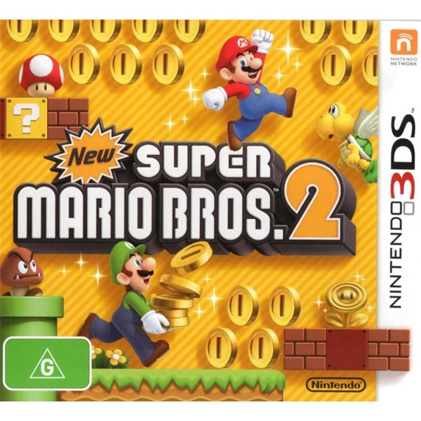 NINTENDO New Super Mario Bros. 2 3DS játékszoftver