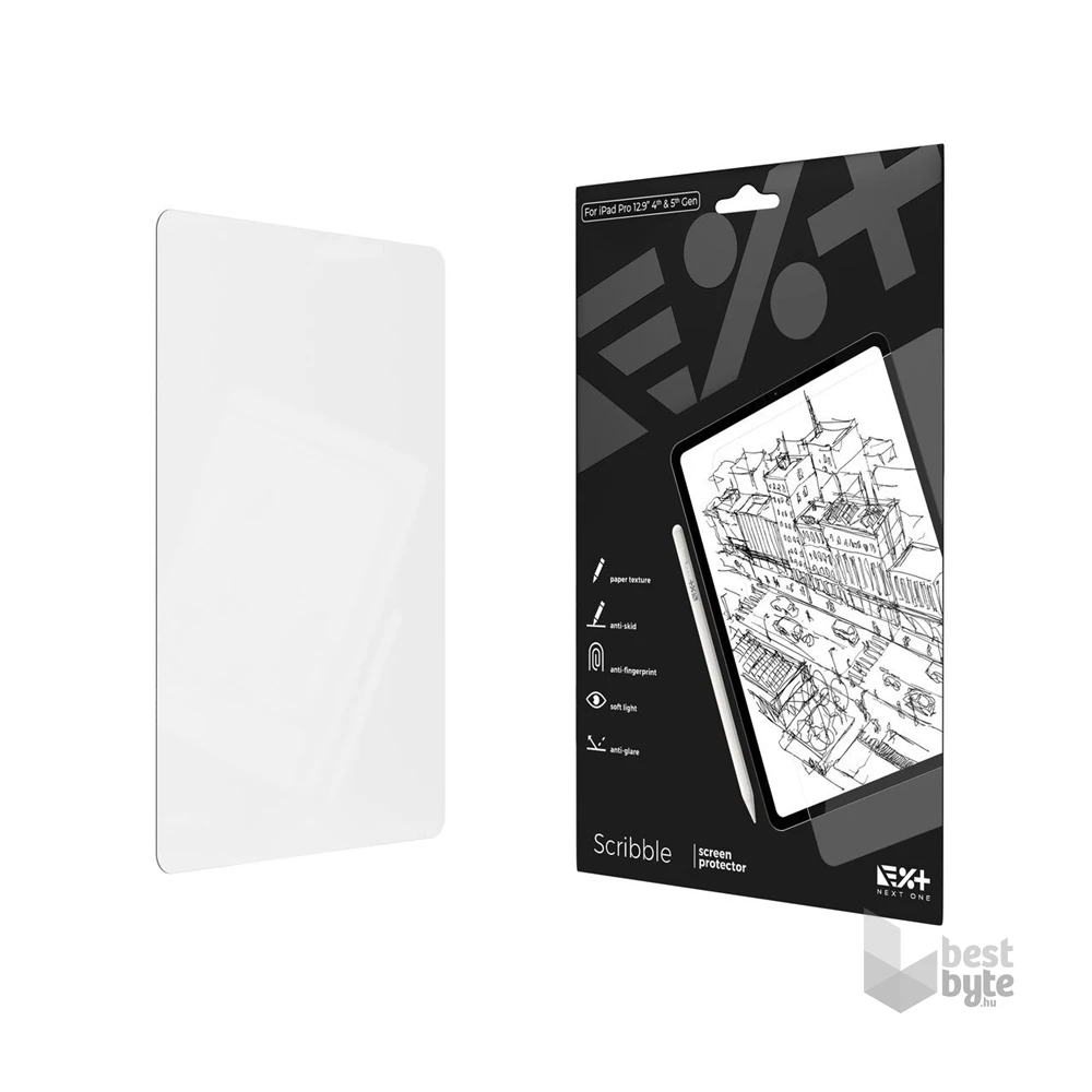 NextOne IPD-12.9-PPR iPad 12,9" papírhatású kijelzővédő fólia