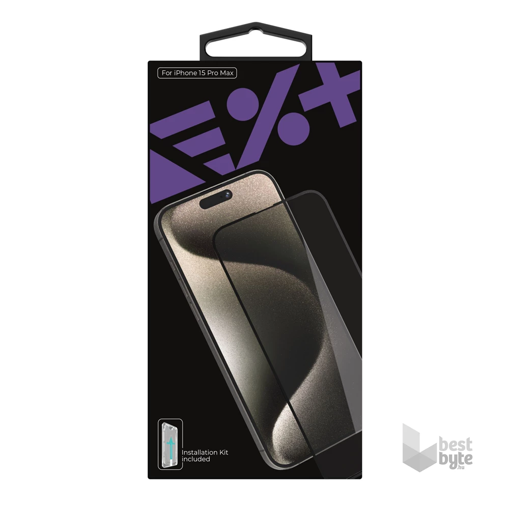NextOne IPH-15PROMAX-PRV iPhone 15 Pro Max üveg kijelzővédő