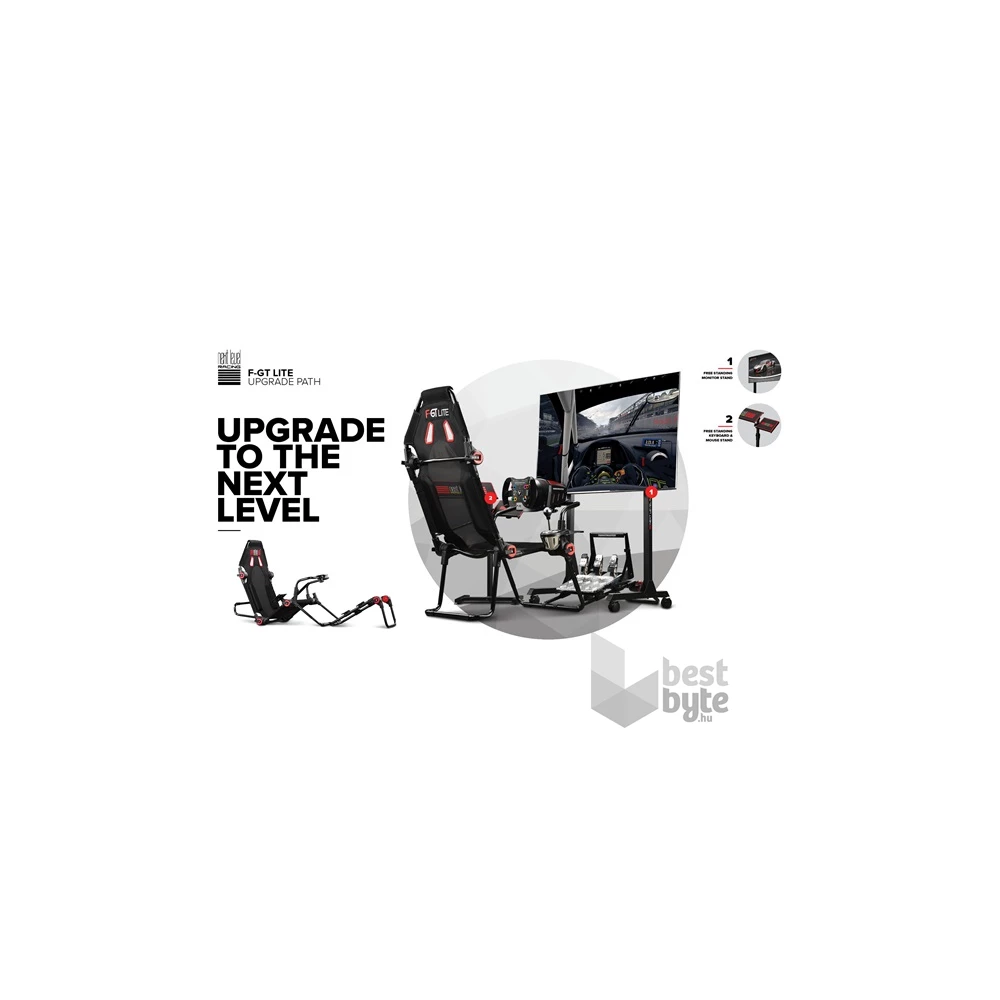 Next Level Racing F-GT LITE szimulátor játékülés