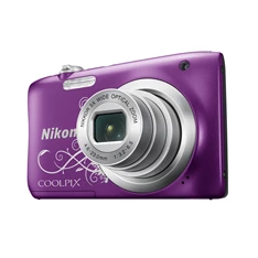 Nikon Coolpix A100 Lila LineArt digitális fényképezőgép