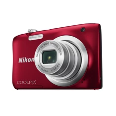 Nikon Coolpix A100 Vörös digitális fényképezőgép