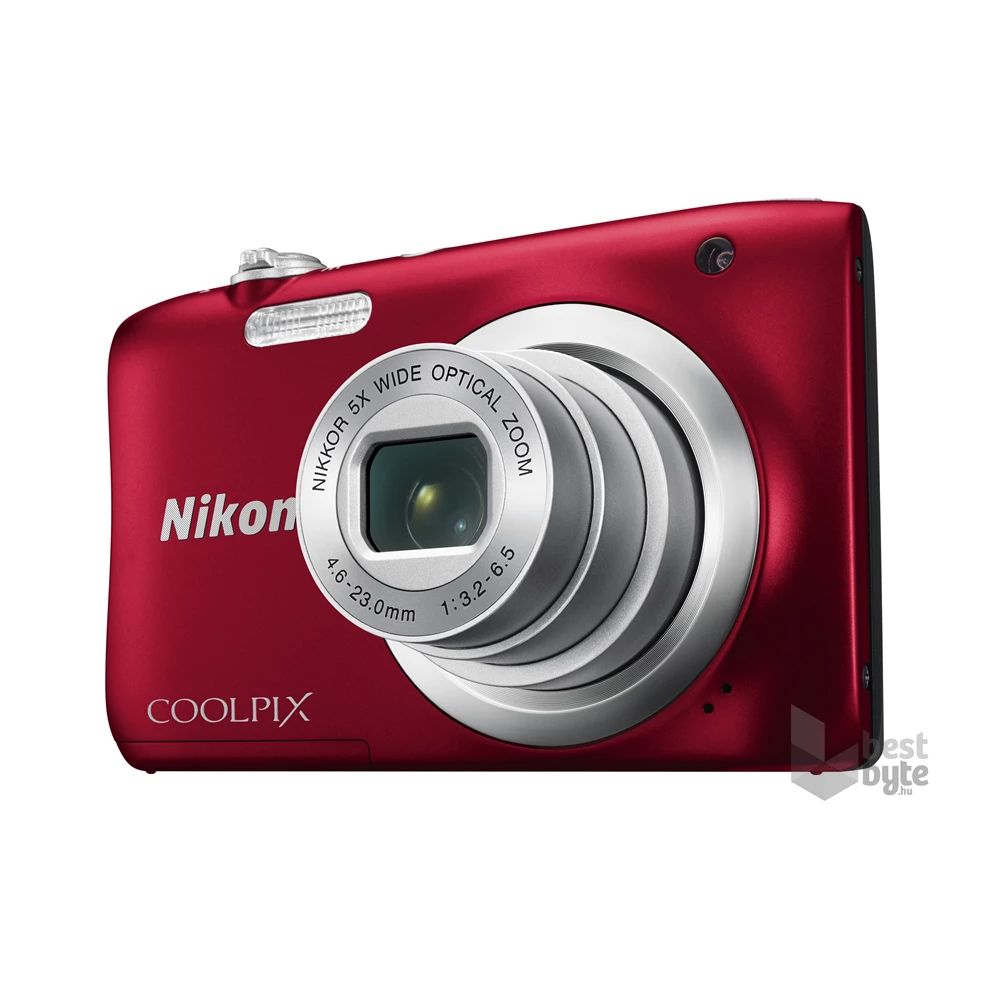 Nikon Coolpix A100 Vörös digitális fényképezőgép - BestByte