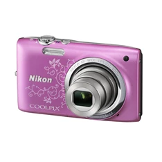 Nikon Coolpix S2700 Lineart Rózsaszín digitális fényképezőgép 4 GB Kingston SDHC kártya