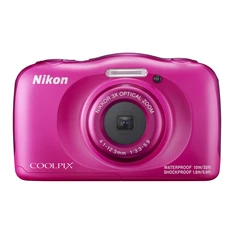 Nikon Coolpix W100 Rózsaszín digitális fényképezőgép hátizsák kit