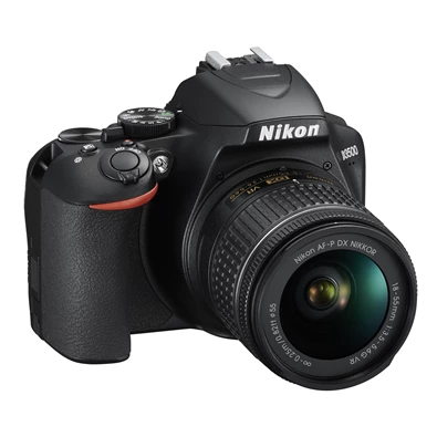 Nikon D3500 + AF-P 18–55VR fekete digitális tükörreflexes fényképezőgép kit