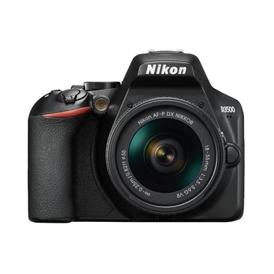 Nikon D3500 + AF-P 18–55VR fekete digitális tükörreflexes fényképezőgép kit