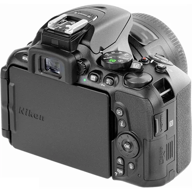 Nikon D5600 váz fekete digitális tükörreflexes fényképezőgép